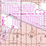 United States Geological Survey Canoga Park, CA (1952, 24000-Scale) digital map