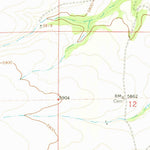 United States Geological Survey Canon Ancho, NM (1964, 24000-Scale) digital map