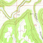United States Geological Survey Canon Ancho, NM (1964, 24000-Scale) digital map