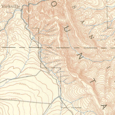 United States Geological Survey Canon City, CO (1889, 125000-Scale) digital map