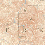 United States Geological Survey Canon City, CO (1889, 125000-Scale) digital map