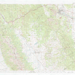 United States Geological Survey Canon City, CO (1982, 100000-Scale) digital map