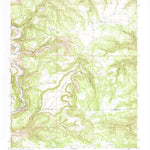 United States Geological Survey Canon Encierro, NM (1971, 24000-Scale) digital map