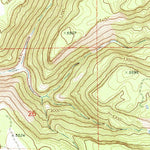 United States Geological Survey Canon Encierro, NM (1971, 24000-Scale) digital map