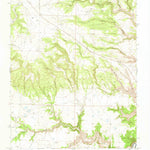 United States Geological Survey Canon Las Cuevas, NM (1971, 24000-Scale) digital map
