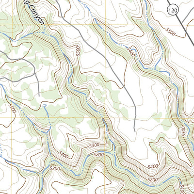 United States Geological Survey Canon Las Cuevas, NM (2023, 24000-Scale) digital map