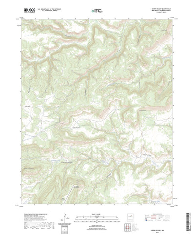United States Geological Survey Canon Olguin, NM (2023, 24000-Scale) digital map