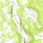United States Geological Survey Canon Pedroso, NM (1971, 24000-Scale) digital map