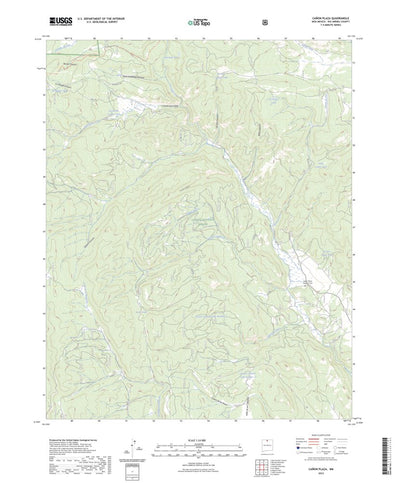 United States Geological Survey Canon Plaza, NM (2023, 24000-Scale) digital map