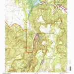 United States Geological Survey Canones, NM (1995, 24000-Scale) digital map
