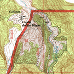 United States Geological Survey Canones, NM (1995, 24000-Scale) digital map