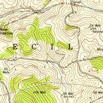 United States Geological Survey Canonsburg, PA (1953, 24000-Scale) digital map