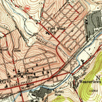 United States Geological Survey Canonsburg, PA (1953, 24000-Scale) digital map