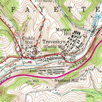 United States Geological Survey Canonsburg, PA (1960, 24000-Scale) digital map