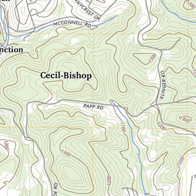 United States Geological Survey Canonsburg, PA (2023, 24000-Scale) digital map