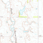 United States Geological Survey Canova East, SD (1971, 24000-Scale) digital map