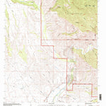 United States Geological Survey Canteen Canyon, NM (1999, 24000-Scale) digital map