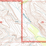 United States Geological Survey Canteen Canyon, NM (1999, 24000-Scale) digital map