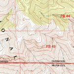 United States Geological Survey Canteen Canyon, NM (1999, 24000-Scale) digital map