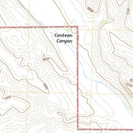 United States Geological Survey Canteen Canyon, NM (2020, 24000-Scale) digital map