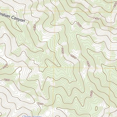 United States Geological Survey Canteen Canyon, NM (2023, 24000-Scale) digital map