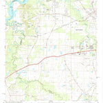 United States Geological Survey Cantelous, AL (1981, 24000-Scale) digital map