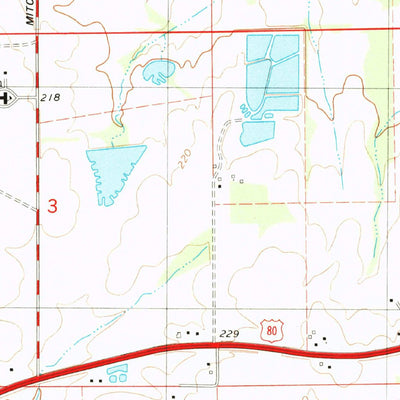 United States Geological Survey Cantelous, AL (1981, 24000-Scale) digital map