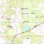 United States Geological Survey Cantelous, AL (1981, 24000-Scale) digital map