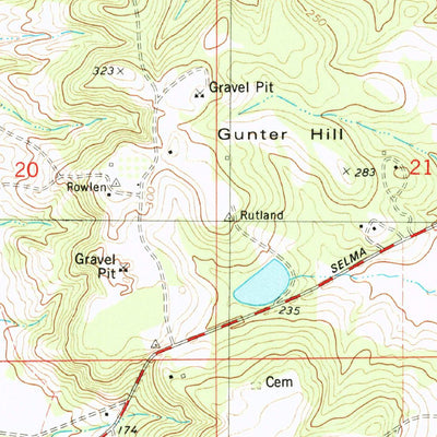 United States Geological Survey Cantelous, AL (1981, 24000-Scale) digital map