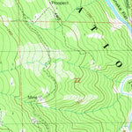 United States Geological Survey Canthook Mountain, CA (1982, 24000-Scale) digital map