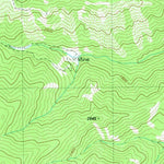 United States Geological Survey Canthook Mountain, CA (1982, 24000-Scale) digital map