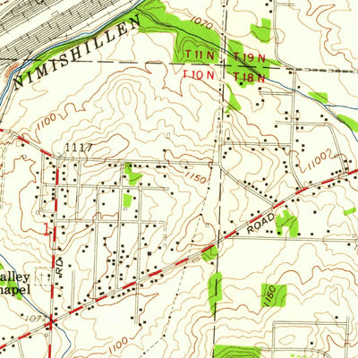 United States Geological Survey Canton East, OH (1958, 24000-Scale) digital map