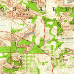 United States Geological Survey Canton East, OH (1958, 24000-Scale) digital map
