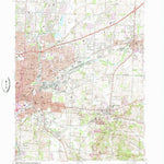 United States Geological Survey Canton East, OH (1967, 24000-Scale) digital map