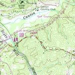 United States Geological Survey Canton, GA (1961, 24000-Scale) digital map