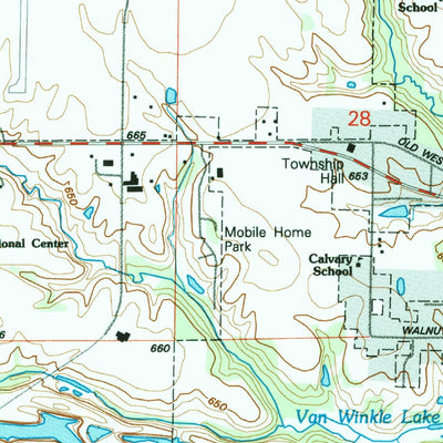United States Geological Survey Canton, IL (1995, 24000-Scale) digital map