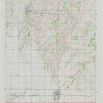United States Geological Survey Canton, KS (1971, 24000-Scale) digital map