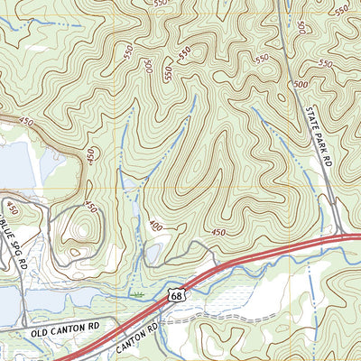 United States Geological Survey Canton, KY (2022, 24000-Scale) digital map
