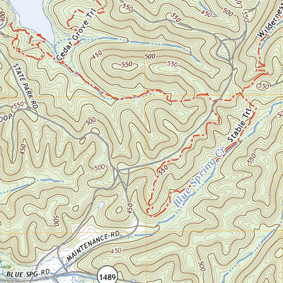 United States Geological Survey Canton, KY (2022, 24000-Scale) digital map