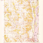 United States Geological Survey Canton, MO-IL (1951, 24000-Scale) digital map