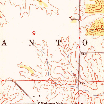 United States Geological Survey Canton, MO-IL (1951, 24000-Scale) digital map