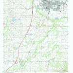 United States Geological Survey Canton, MS (1989, 24000-Scale) digital map