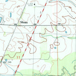 United States Geological Survey Canton, MS (1989, 24000-Scale) digital map