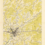 United States Geological Survey Canton, NC (1935, 24000-Scale) digital map