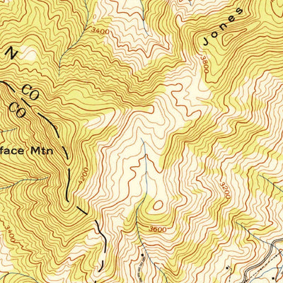 United States Geological Survey Canton, NC (1941, 24000-Scale) digital map