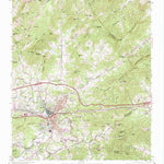 United States Geological Survey Canton, NC (1967, 24000-Scale) digital map
