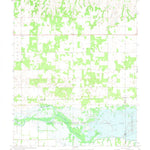 United States Geological Survey Canton NW, OK (1972, 24000-Scale) digital map