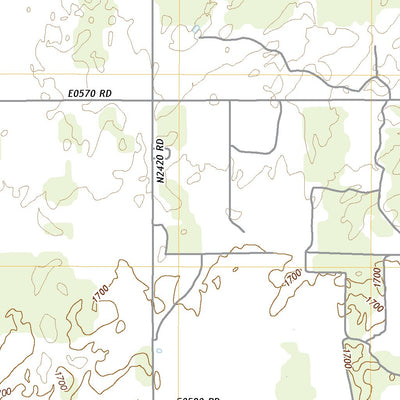 United States Geological Survey Canton NW, OK (2018, 24000-Scale) digital map