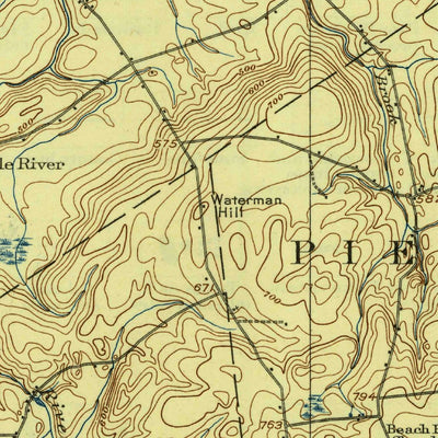 United States Geological Survey Canton, NY (1911, 62500-Scale) digital map