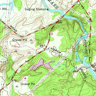 United States Geological Survey Canton, NY (1964, 24000-Scale) digital map